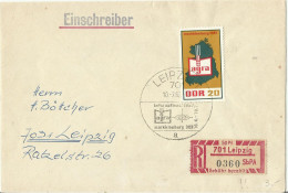 DDR  R-CV1967 EMA - Lettres & Documents