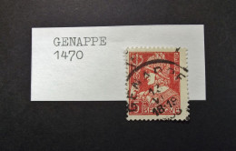 Belgie Belgique - 1932 -  OPB/COB  N° 336 - 5 C  - Obl.  - Genappe  - 1933 - Oblitérés