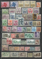 G884L-SELLOS OCUPACIONES ALEMANIA SAAR SARRE BOHEMIA ALTA SILESIA SERBIA - Used Stamps