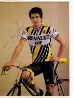 Cycliste Marc MADIOT, Autographe, Renault Elf - Ciclismo