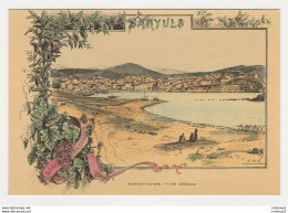 66 BANYULS SUR MER N°9120 Vue Générale D'après Gravure Ancienne Illustrateur A. Karl ? - Banyuls Sur Mer