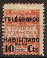 Barcelona Telegrafos  1 ** MNH. 1930 - Barcelona