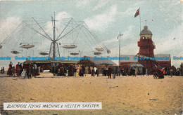 R127739 Blackpool Flying Machine And Helter Skelter. G. W. H. 1910 - Wereld