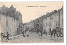 CPA 54 Rosieres Aux Salines Rue Gambetta - Autres & Non Classés