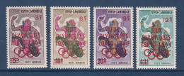 Cambodge - YT PA N° 24 à 27 ** - Neuf Sans Charnière - Poste Aérienne - 1964 - Cambodge