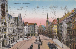 DE640  ---   MUNCHEN  --  MARIENPLATZ  --  TRAMWAY  --  1922 - München