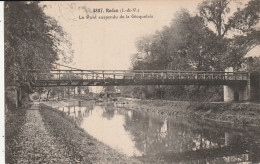 Redon (35 - Ille Et Vilaine) Le Pont Suspendu De La Gicquelais - Redon