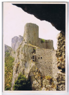 AUDE - PAYS CATHARE - Château De PEYREPERTUSE - Les Remparts Eu Bord De La Falaise - N° B. 60 - Other & Unclassified