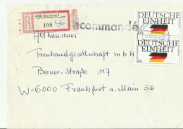 DDR E-CV 1990 - Lettres & Documents