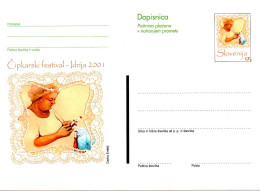 Slovenia, Stationery, Lace Fest 2001 - Slovénie