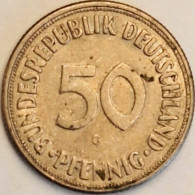 Germany Federal Republic - 50 Pfennig 1970 G, KM# 109.1 (#4722) - 50 Pfennig