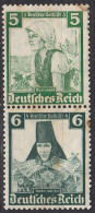 DR S 231, Postfrisch *, Nothilfe: Volkstrachten, 1935 - Se-Tenant