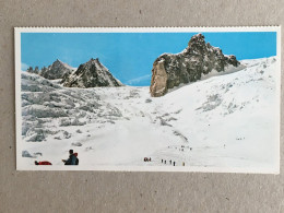 Massif Du Mont Blac Massiccio M. Bianco Le Gros Rognon Mont Blanc Du Tacul Valee Blanche - Sonstige & Ohne Zuordnung