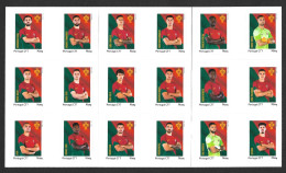 Portugal - Campeonato Mundial De Futebol 2022 Autoadesivos - Unused Stamps
