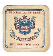 91a Brij. Van Den Heuvel Brussel Ekla Het Belgisch Bier Rood - Bierviltjes