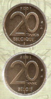 20 Frank 2001 Frans+vlaams * Uit Muntenset * FDC - 20 Frank