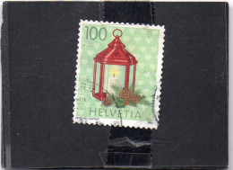 2020 Svizzera - Natale - Lanterna - Used Stamps