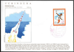 Japan Space Cover 1973. Rocket K-10-9 Launch. Uchinoura - Azië