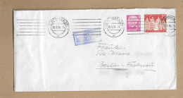 Los Vom 24.05  Eil-Umschlag Aus München Nach Berlin 1956 - Cartas & Documentos