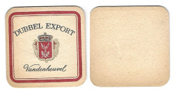 98a Brij. Van Den Heuvel Brussel Dubbel Export (lichte Plooi) - Beer Mats