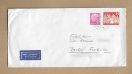Los Vom 24.05  Eil-Umschlag Aus Böblingen Nach Berlin 1956 - Covers & Documents