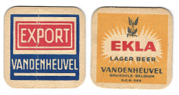 110a Brij. Van Den Heuvel BrusselnExport Rv Ekla Lager (plooi) - Bierviltjes