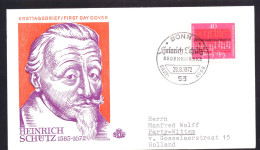 BRD / Deutschland / Duitsland / Germany FDC 741 Used (1972) - 1971-1980