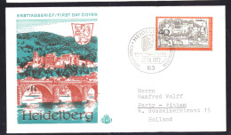 BRD / Deutschland / Duitsland / Germany FDC 747 Used (1972) - 1971-1980