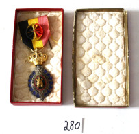 C280 Militaria - Belgique - Médaille -  Décoration Du Travail - 1 Ere Classe Industrie - Belgien