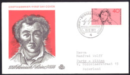 BRD / Deutschland / Duitsland / Germany FDC 750 Used (1972) - 1971-1980