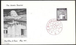 Japan FDC Cover 1957. Atomic Reactor Nuclear Energy - FDC