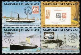 1989 Marshall Centenary Of The Post Office In The Marshall Islands Stamps On Stamps Set MNH** Tr162 - Marshall