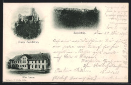 AK Zavelstein, Hotel Lamm Und Ruine  - Sonstige & Ohne Zuordnung