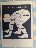 AFFICHE DE MAI 68 A L'IMAGE DU GRENIER SUR L'EAU ON VOUS INTOXIQUE - Streiks