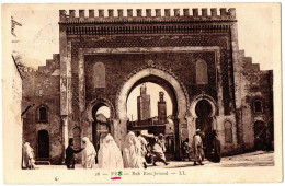 4.2.4 MOROCCO, FEZ, BAB BOU-JELOUD, POSTCARD - Fez (Fès)