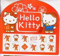 China 2015 Cartoon Figure Hello Kitty Special Sheet - Neufs