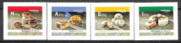 Portugal 2019 Traditional Pastries 4v S-a, Mint NH, Health - Food & Drink - Unused Stamps