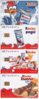 GREECE - Set Of 4 Cards, Kinder, Tirage 40000, 03/05, Used - Griekenland