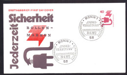 BRD / Deutschland / Duitsland / Germany FDC 699 Used (1972) - 1971-1980