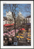 75 - PARIS - Montmartre - La Place Du Tertre Et La Basilique Du Sacré-Coeur - Distretto: 18