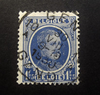 Belgie Belgique - 1922 - OPB/COB N° 257 - 1 F 75  -  Houyoux - Obl. Gent  1930  - Cadre Out Focus - 1922-1927 Houyoux