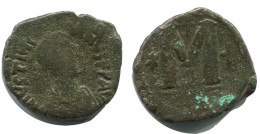 JUSTINUS I CONSTANTINOPOLIS FOLLIS Ancient BYZANTINE Coin 16g/31mm #AB297.9.U.A - Byzantinische Münzen