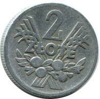 2 ZLOTE 1958 POLAND Coin #AZ317.U.A - Polonia