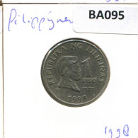 1 PISO 1998 PHILIPPINEN PHILIPPINES Münze #BA095.D.A - Filipinas