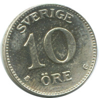 10 ORE 1936 SCHWEDEN SWEDEN SILBER Münze #AD102.2.D.A - Sweden