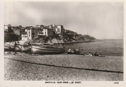 BANYULS-SUR-MER (66) Carte Photo Aéro-Photo - Le Port - Banyuls Sur Mer