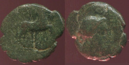 HORSE Antiguo Auténtico Original GRIEGO Moneda 1.2g/13mm #ANT1625.10.E.A - Grecques