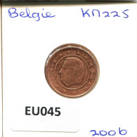 2 EURO CENTS 2006 BELGIQUE BELGIUM Pièce #EU045.F.A - Bélgica