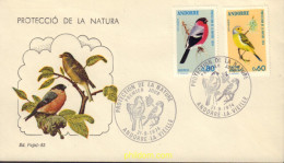 395456 MNH ANDORRA. Admón Francesa 1974 PROTECCION DE LA NATURALEZA - Andere & Zonder Classificatie