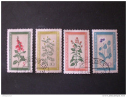 GERMANY DDR 1960 Medicinal Plants - Oblitérés